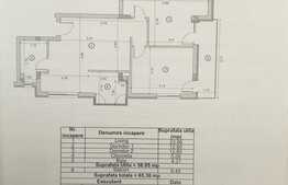 Apartament 3 camere, 59 mp, parcare, zona Centrala