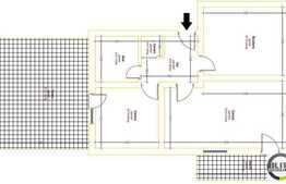 Vanzare apartament cu 2 camere , terasa 28 mp si cu loc parcare, zona Oncos