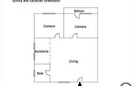 De vanzare 3 camere, 60 mp utili, etajul 1, zona Somesului, imobil NOU!