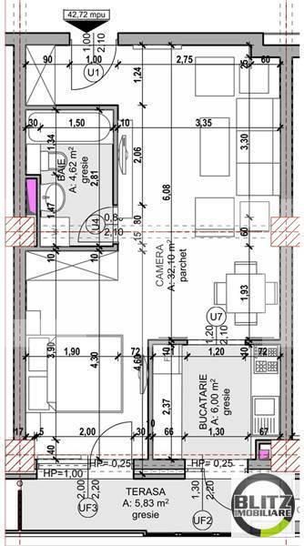 Garsonieră de vânzare Marasti - 9366AV | BLITZ Cluj-Napoca | Poza2