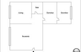 Apartament 3 camere, 56 mp, modern, zona strazii Observatorului