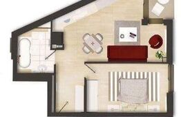 Apartament modern, 2 camere, 42 mp, etaj intermediar cu balcon, Grigorescu