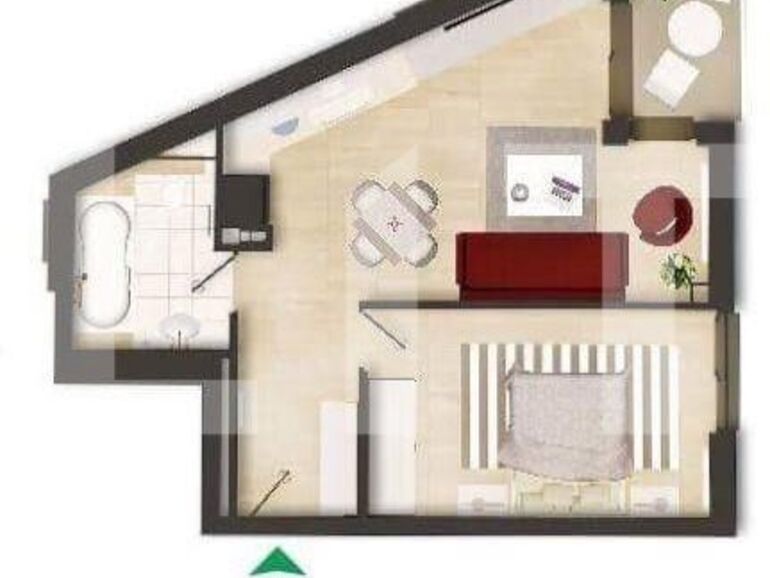 Apartament de vânzare 2 camere Grigorescu - 93695AV | BLITZ Cluj-Napoca | Poza1