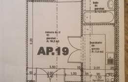 Apartament 1 camera, 36 mp, decomandat, mobilat si utilat, zona Porii