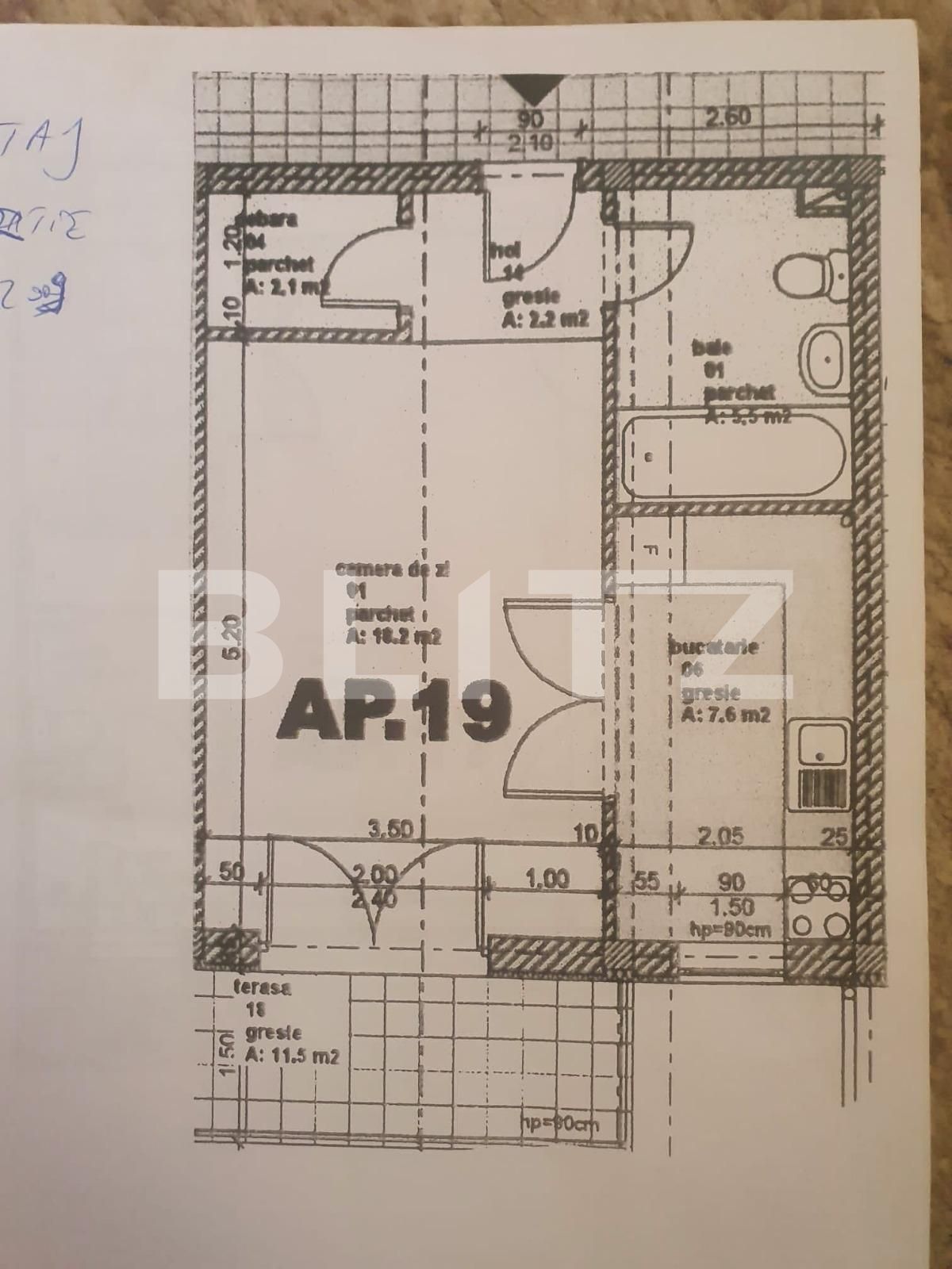 Garsonieră de vânzare Floreşti - 93811AV | BLITZ Cluj-Napoca | Poza7