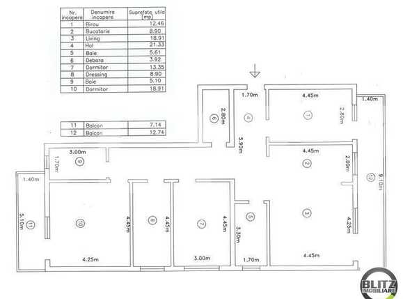 Apartament de vânzare 4 camere Europa - 9393AV | BLITZ Cluj-Napoca | Poza16