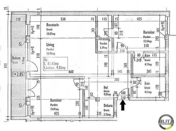 Apartament de vânzare 3 camere Marasti - 9405AV | BLITZ Cluj-Napoca | Poza2