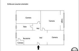 De vanzare 3 camere decomandate, 70.2 mp utili, boxa subsol, zona Mehedinti!