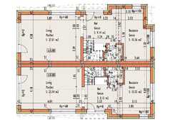 Duplex semifinisat, 119 mp utili, 200 mp teren, Someseni
