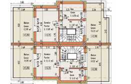 Duplex semifinisat, 119 mp utili, 200 mp teren, Someseni