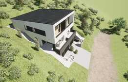 Casa tip duplex, semifinisat, 120 mp, 550 mp teren, Feleacu