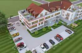 Apartament 2 camere, 61 mp, decomandat, terasa 21mp, zona Tractorul 