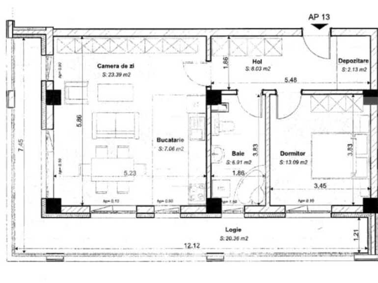 Apartament de vânzare 2 camere Tractorul - 94370AV | BLITZ Brașov | Poza1