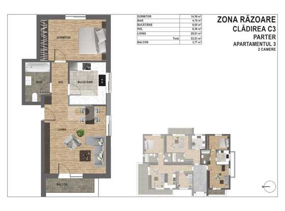 Apartament de vânzare 2 camere Manastur - 94373AV | BLITZ Cluj-Napoca | Poza1