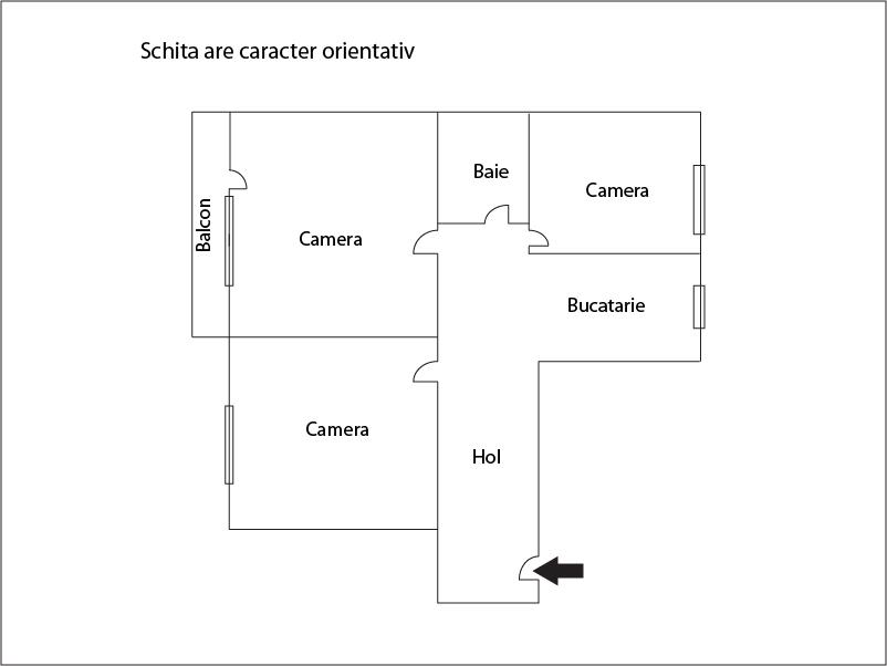 Apartament de vânzare 3 camere Floreşti - 9443AV | BLITZ Cluj-Napoca | Poza1
