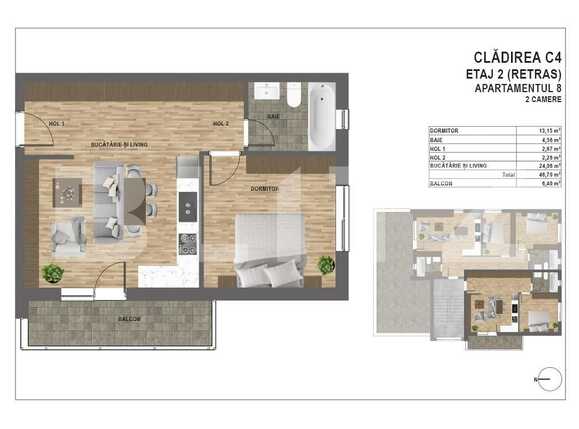 Apartament de vânzare 2 camere Manastur - 94481AV | BLITZ Cluj-Napoca | Poza2