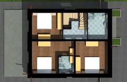 Casa individuala de 120 mp, 600 mp teren, Corusu