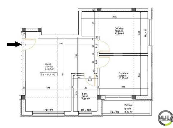 Apartament de vânzare 2 camere Manastur - 9457AV | BLITZ Cluj-Napoca | Poza1