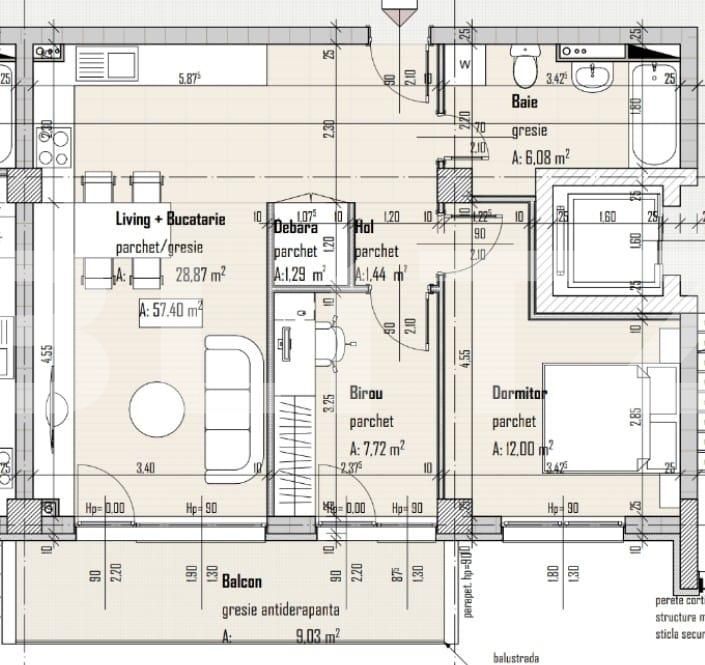 Apartament de vânzare 3 camere Baciu - 94589AV | BLITZ Cluj-Napoca | Poza1