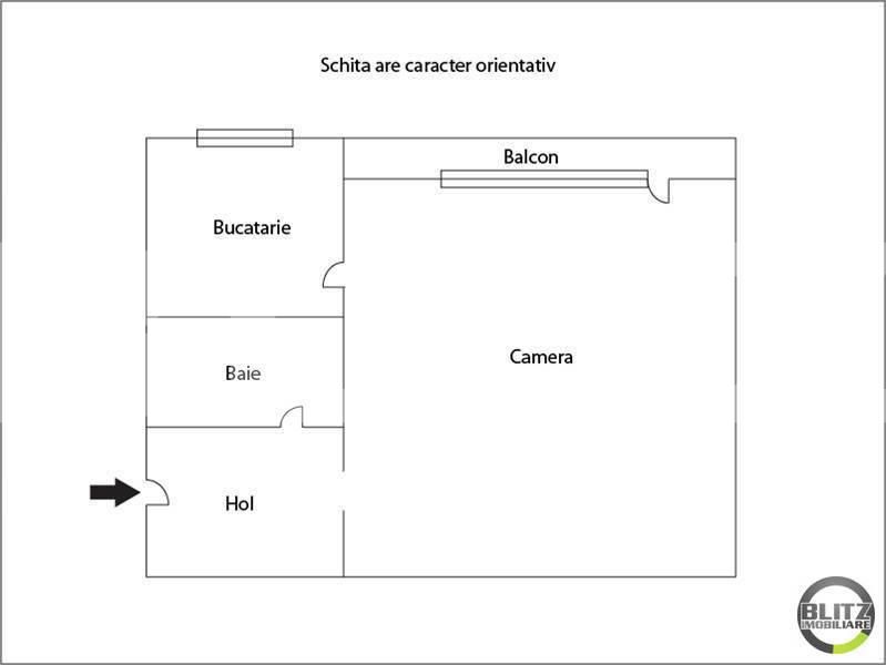 Garsonieră de vânzare Iris - 9460AV | BLITZ Cluj-Napoca | Poza7