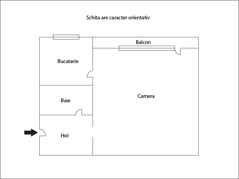 Garsonieră de vânzare Iris - 9460AV | BLITZ Cluj-Napoca | Poza1