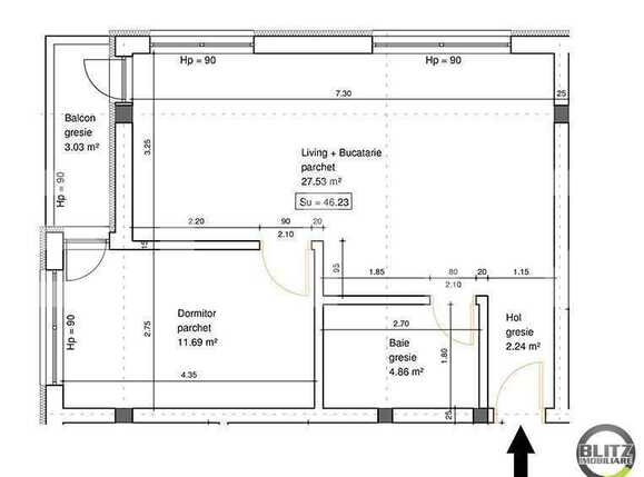 Apartament de vânzare 2 camere Manastur - 9461AV | BLITZ Cluj-Napoca | Poza1