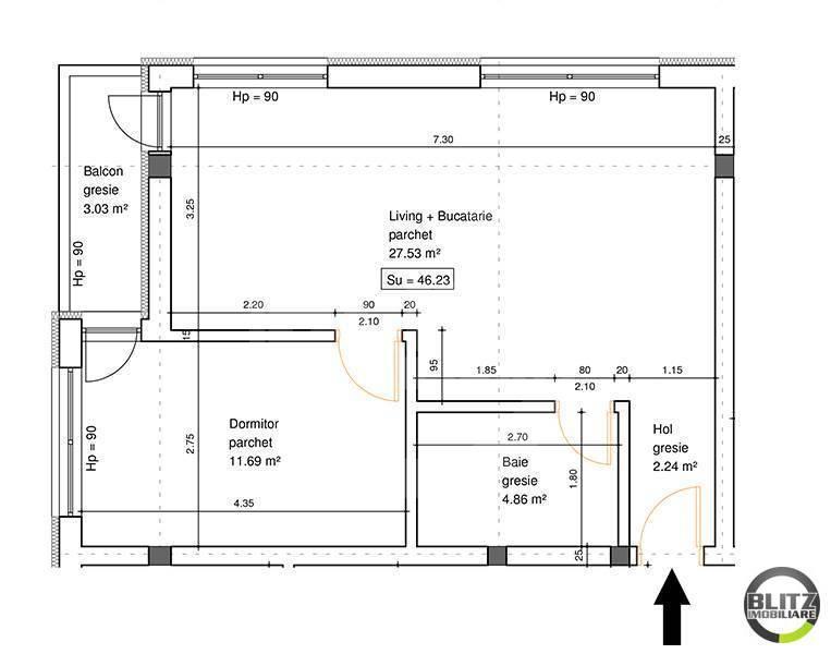Apartament de vânzare 2 camere Manastur - 9461AV | BLITZ Cluj-Napoca | Poza1