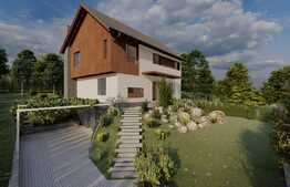 Casa individuala, 226 mp, 610 mp teren, Faget