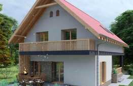 Casă individuală, 120 mp utili, 700 mp teren, în Chinteni