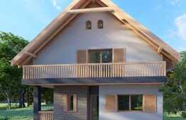 Casă individuală, 120 mp utili, 700 mp teren, în Chinteni