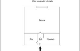 Exclusivitate! Pret REDUS! Garsoniera mobilata si utilata, 21 mp, zona Fabricii 