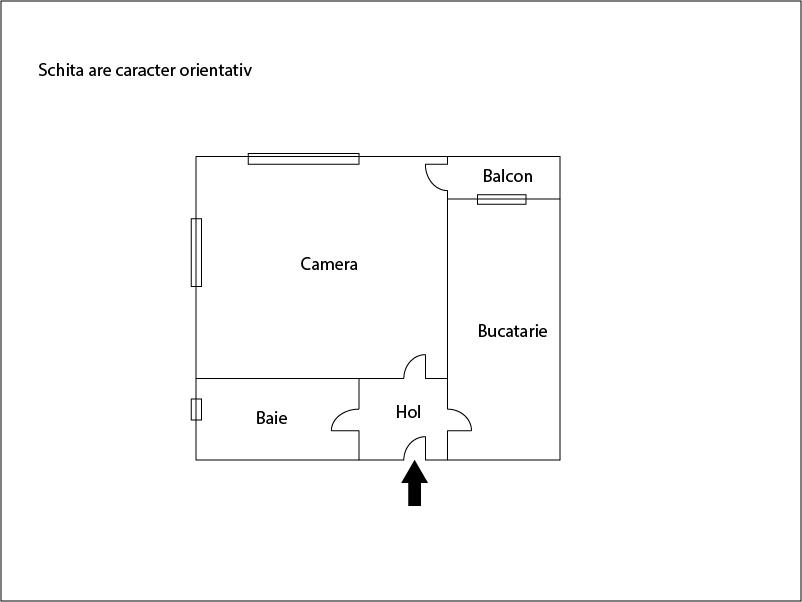 Garsonieră de vânzare Semicentral - 9487AV | BLITZ Cluj-Napoca | Poza1