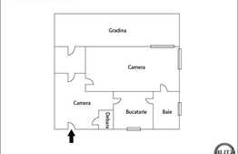 Vanzare apartament 2 camere, 48 mp utili, zona Crisan!