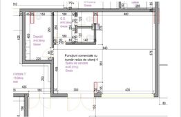 Spatiu comercial open-space cu potential, 65 mp, parcare, zona Lidl