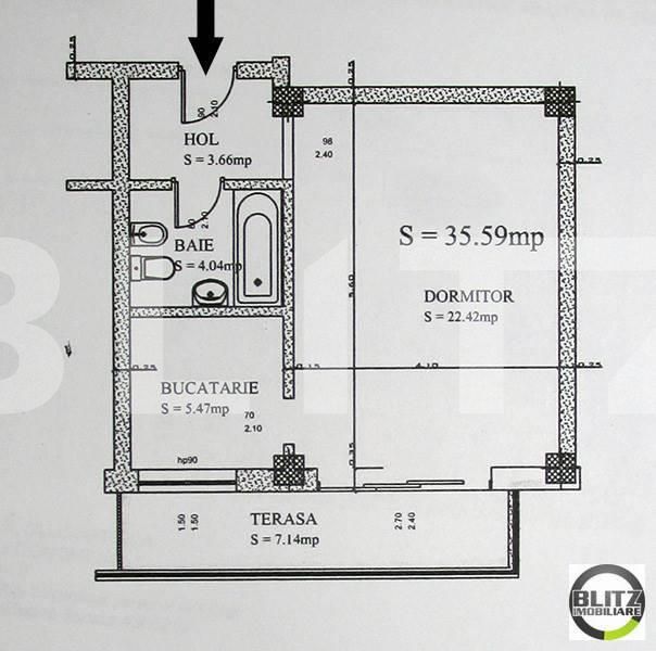 Garsonieră de vânzare Bună Ziua - 9522AV | BLITZ Cluj-Napoca | Poza8