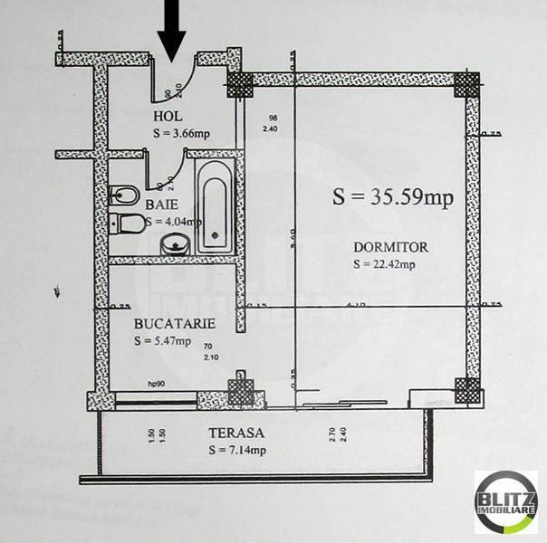 Garsonieră de vânzare Bună Ziua - 9522AV | BLITZ Cluj-Napoca | Poza1