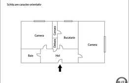De vanzare 2 camere, decomandate, 52 mp utili, parcare, zona strazii Teleorman!