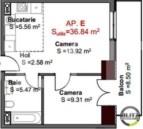 Apartament de vânzare 2 camere Gheorgheni - 9529AV | BLITZ Cluj-Napoca | Poza2