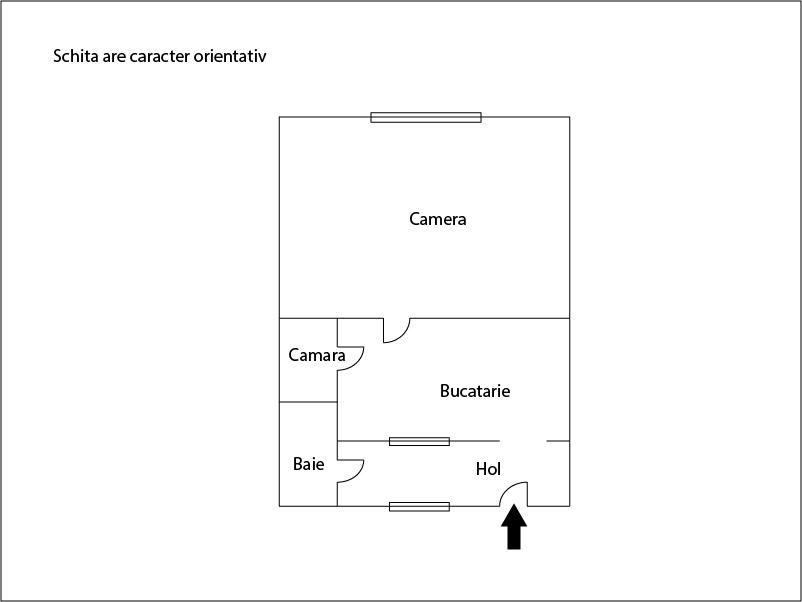 Garsonieră de vânzare Marasti - 9535AV | BLITZ Cluj-Napoca | Poza1