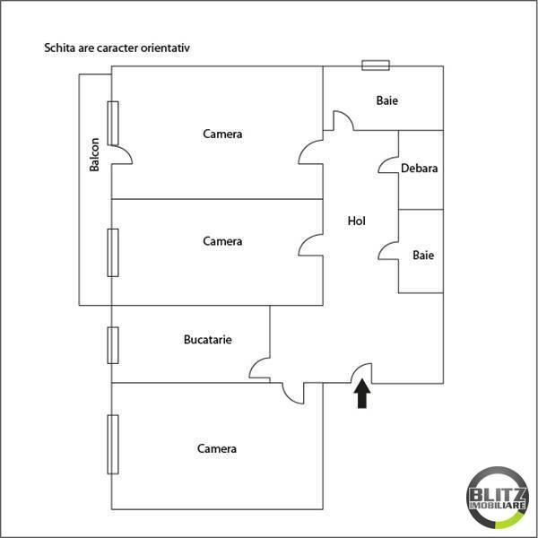 Apartament de vânzare 3 camere Marasti - 954AV | BLITZ Cluj-Napoca | Poza1