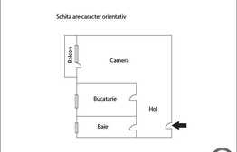 Apartament de vanzare cu 1 camera, 43 mp, zona strazii Stejarului