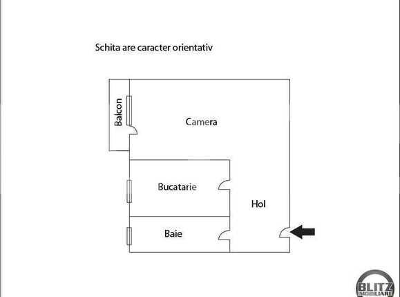 Garsonieră de vânzare Floreşti - 9542AV | BLITZ Cluj-Napoca | Poza4