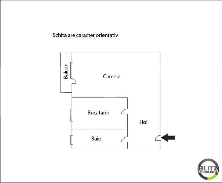 Garsonieră de vânzare Floreşti - 9542AV | BLITZ Cluj-Napoca | Poza4