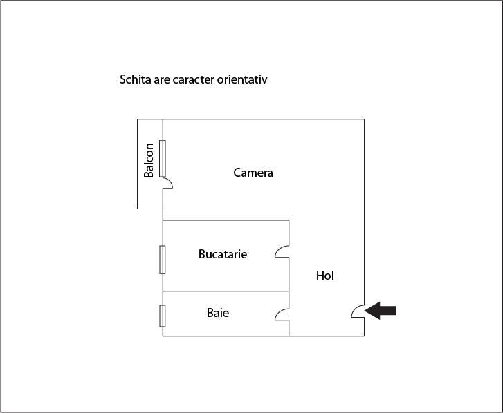 Garsonieră de vânzare Floreşti - 9542AV | BLITZ Cluj-Napoca | Poza1