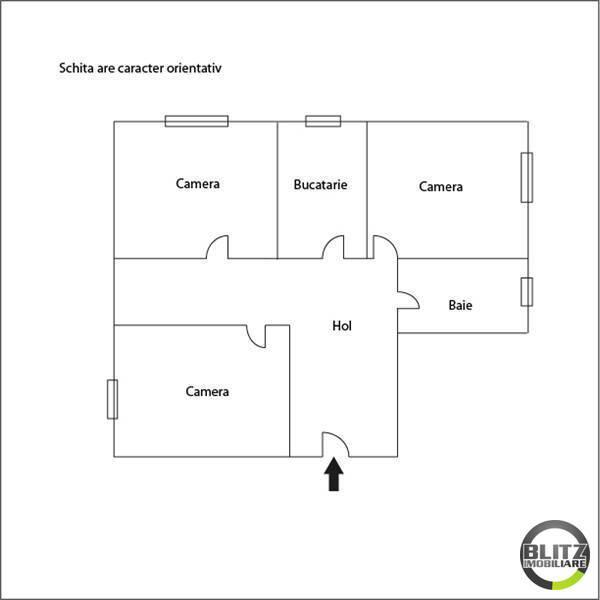 Apartament de vânzare 3 camere Marasti - 955AV | BLITZ Cluj-Napoca | Poza1
