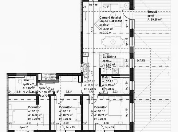 Apartament de vânzare 4 camere Iris - 95563AV | BLITZ Cluj-Napoca | Poza1