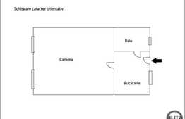 De vanzare 1 camera, 40 mp utili,1 boxa la subsol, zona Centrala!