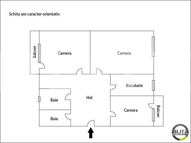 Apartament de vânzare 3 camere Central - 9564AV | BLITZ Cluj-Napoca | Poza13