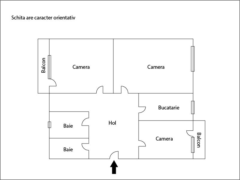 Apartament de vânzare 3 camere Central - 9564AV | BLITZ Cluj-Napoca | Poza1