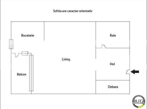 Garsonieră de vânzare Gheorgheni - 9570AV | BLITZ Cluj-Napoca | Poza8